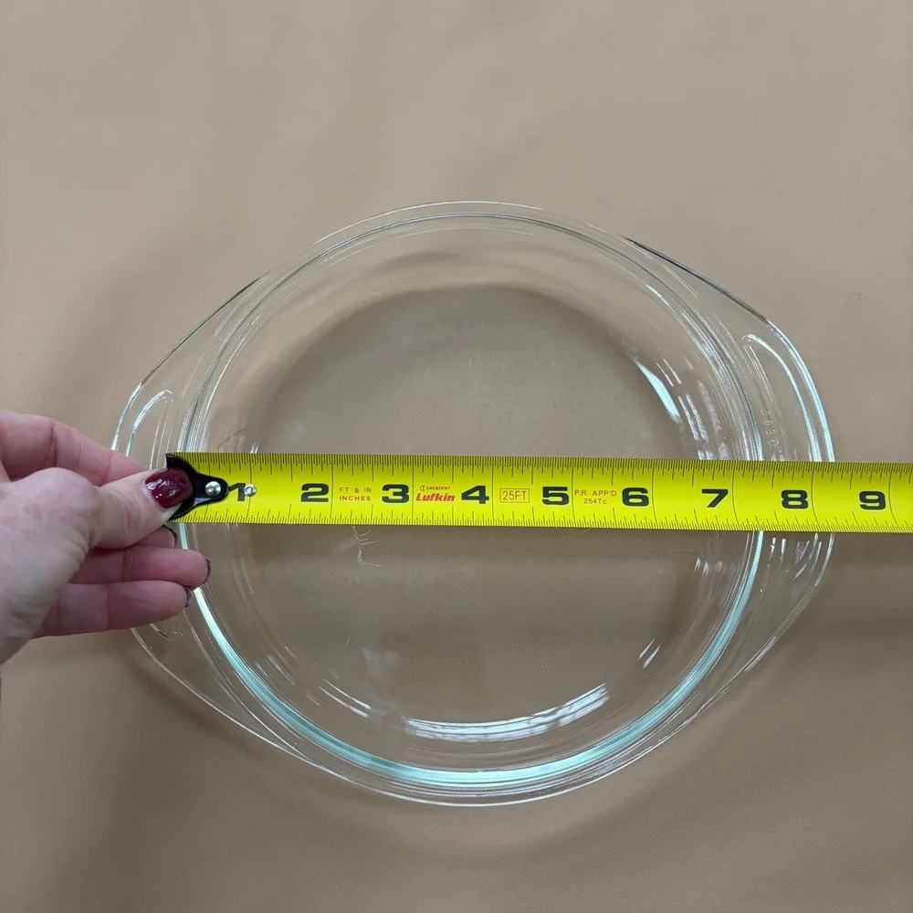 Pyrex vintage clear
